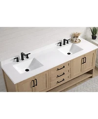 Ari Bath Venice 72" Bathroom Vanity Oak