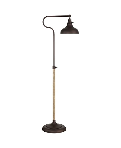 Franklin Iron Works Ferris Industrial Rustic 57" Tall Pharmacy Floor Lamp