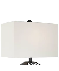 360 Lighting Fraser Ceramic Disc Table Lamp with Dimmer