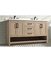 Ari Bath Venice 60" Bathroom Vanity Oak