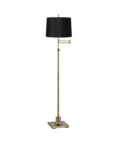 360 Lighting Modern Swing Arm Floor Lamp Adjustable Height 70" Tall