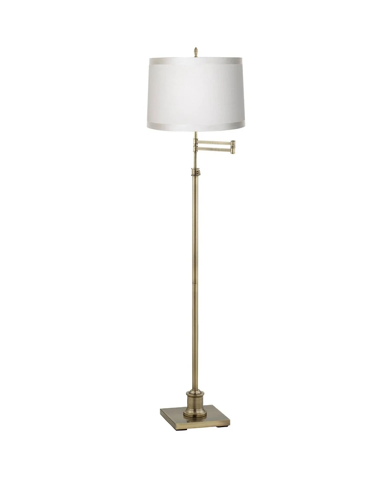 360 Lighting Swing Arm Floor Lamp Adjustable Height 70" Tall