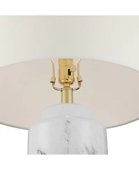 360 Lighting Tatiana 27 3/4" Tall Modern 3-Way Table Lamp Finish Art Glass Single Living Room Bedroom (Colors May Vary)