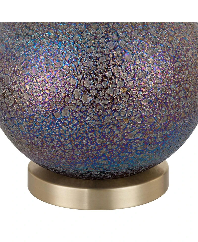 360 Lighting Pia 7 1/2" High Mosaic Glass Globe Accent Lamp
