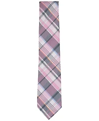 Club Room Men's Meier Plaid Pattern Tie, Macy's Exclusive