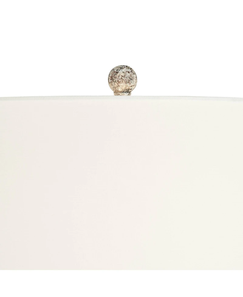 360 Lighting Astaire 27" Tall Urn Jar Farmhouse Rustic Table Lamp Weathered Vintage Finish Single Living Room Bedroom