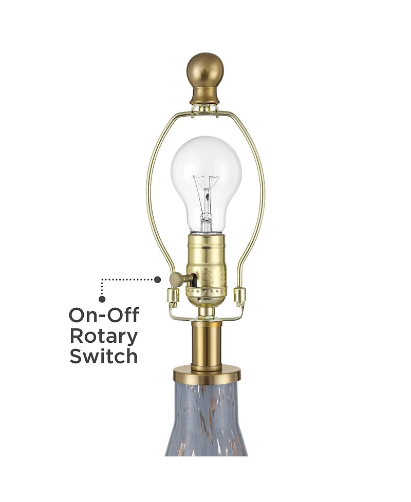 360 Lighting Alexia 20" High Small Modern Accent Table Lamps Set of 2