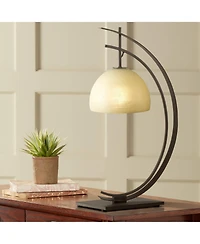 Kathy Ireland Orbit 28" Tall Arc Curved Industrial Table Lamp