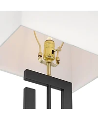 360 Lighting Pellana 26 1/4" Brass Usb Table Lamp Set of 2