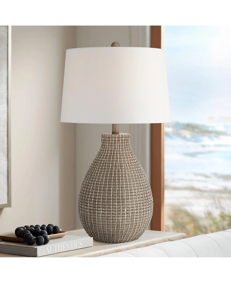 360 Lighting Adelyn 28" High Gourd Table Lamp with Dimmer