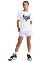 Jordan Girls' 7-16 Heart Sketch T-Shirt