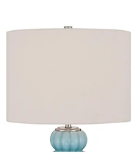 360 Lighting Leros 27 1/2" High Glass Gourd Table Lamp Set of 2