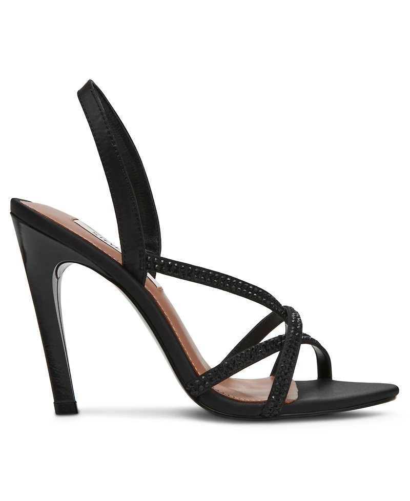 Steve Madden Women's Round Toe Stiletto Heel Sandals