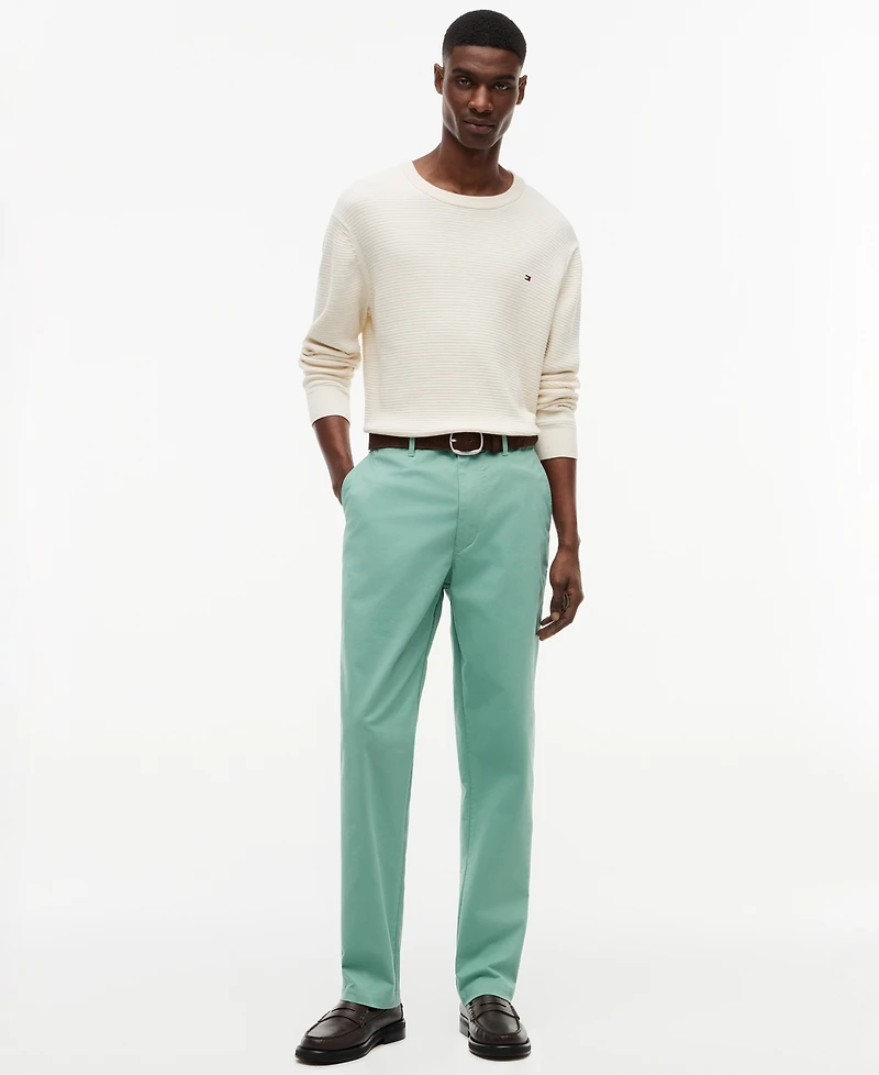Tommy Hilfiger Men's Dover Essential Regular-Fit Stretch Twill Chino Pants