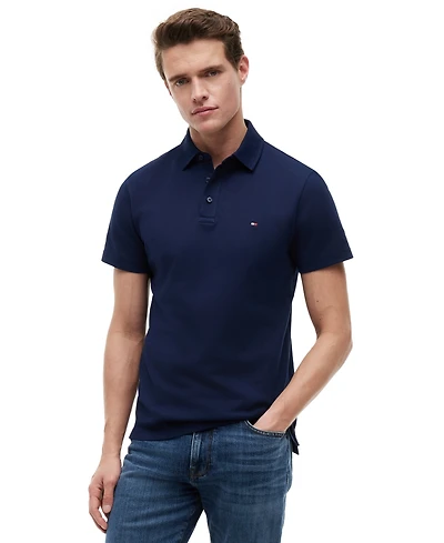 Tommy Hilfiger Men's Mesh Regular-Fit Polo Shirt