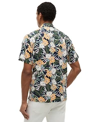 Tommy Hilfiger Men's Floral Short-Sleeve Shirt