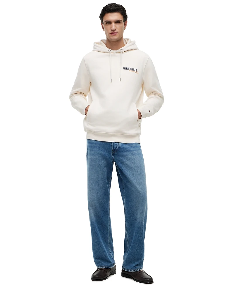 Tommy Hilfiger Men's Summer Back Graphic Regular-Fit Hoodie