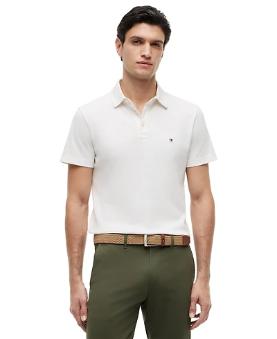 Tommy Hilfiger Men's Mesh Regular-Fit Polo Shirt