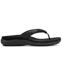 Easy Spirit Women's Wendi Embellished Thong Slip-On Sandals