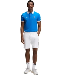 Boss by Hugo Men's Paddy Italy Country Flag Trim Polo Shirt