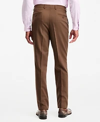 Tayion Collection Men's Classic-Fit Medium Brown Suit Separate Pants