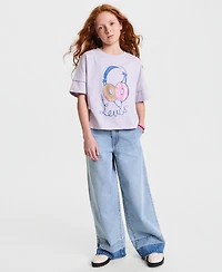 Levi's Girls' 7-16 Braided High Rise Baggy Jeans