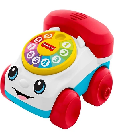 Fisher-Price Chatter Telephone Vehicle Push-Along Toy