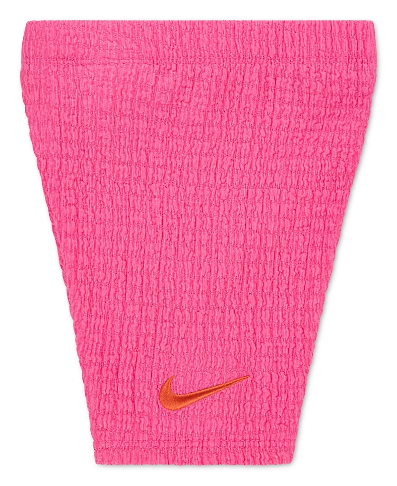 Nike Girls' 2T-4T Short-Sleeve T-Shirt and Shorts, 2-Piece Set
