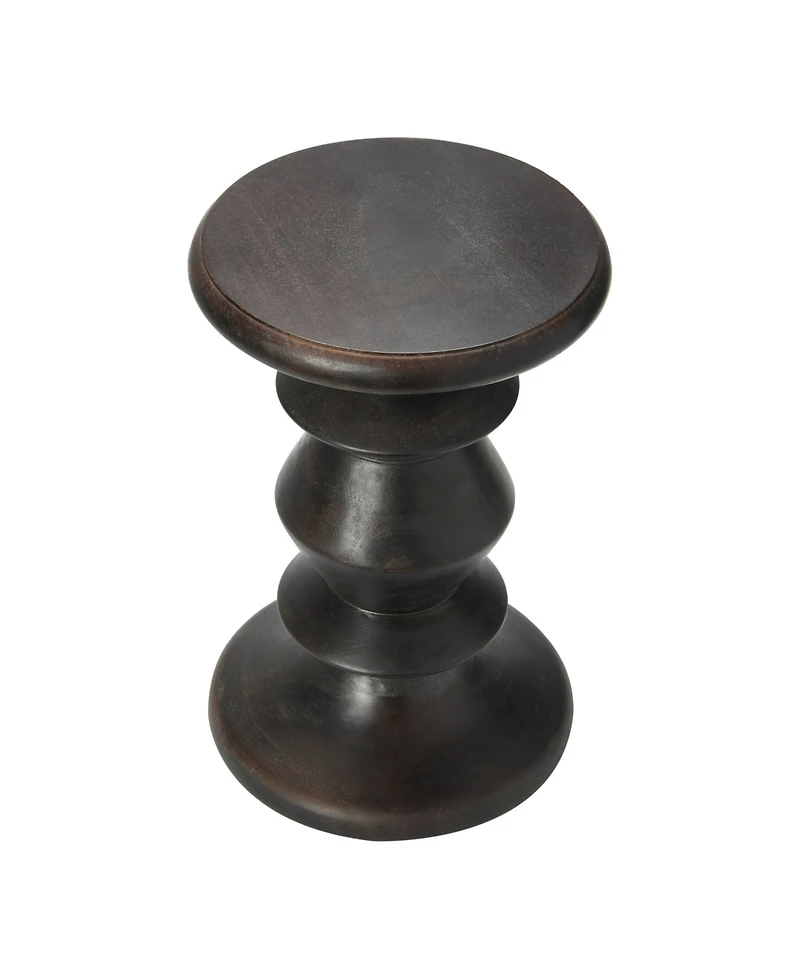 Storied Home Berns Mid Century 12" Wood End Table