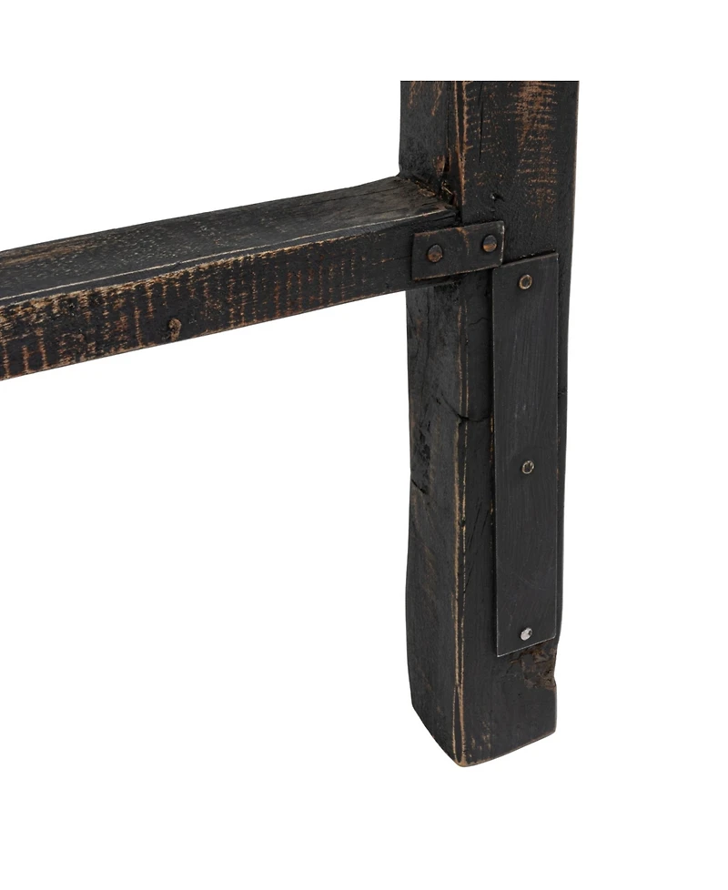 Storied Home 66" Wood Long Folding Table