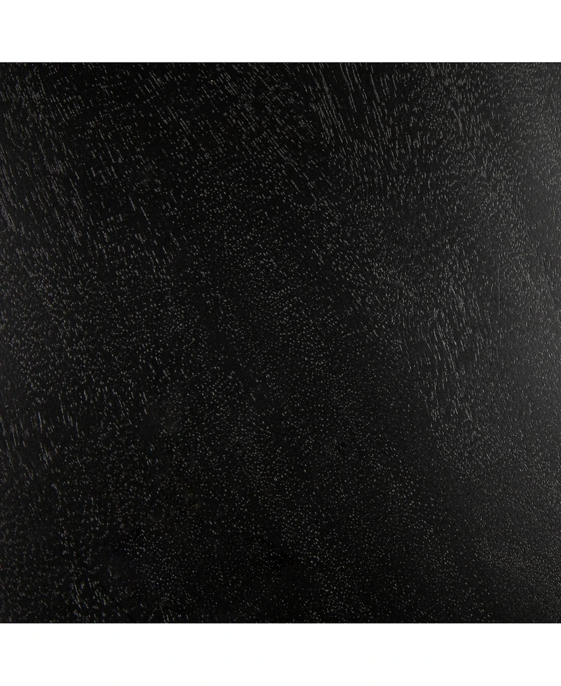 Storied Home 12" Wood Stacked Pedestal Cocktail Side Table