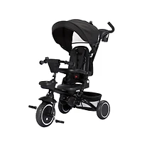 Kinder King 8-in-1 Folding Kids Tricycle Stroller with Adjustable Push Handle, Convertible Toddler