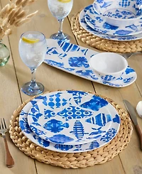 Certified International Fish Tale Plates, Set of 6