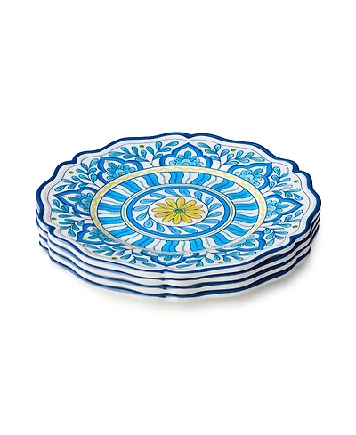 Certified International Melamine Salad Plates, Set of 4