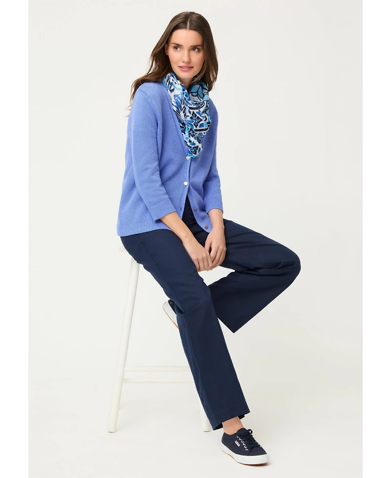 Olsen Women's Solid V-Neck Cardigan