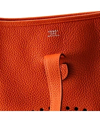 Pre-Owned HERMES Gm Evelyne Bag Gen Iii Clemence
