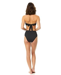 CeCe Women's Bandeau Neck Bikini Top