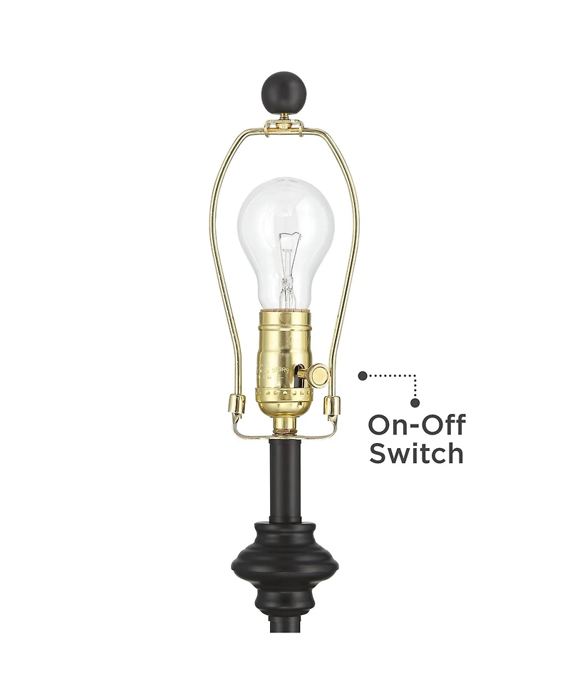 360 Lighting Lynn Modern Industrial Buffet Table Lamps for Bedroom Living Room Bedside