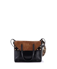 Pre-Owned Fendi Small Flip Tote Leather