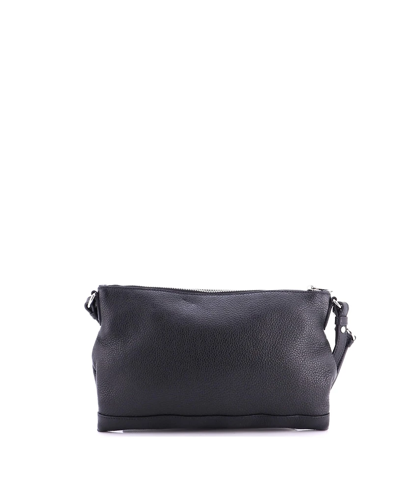 Pre-Owned Prada Medium Dual Strap Flat Crossbody Bag Vitello Daino