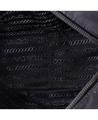 Pre-Owned Prada Mini Re-Edition 2005 Camera Bag Tessuto with Saffiano Leather