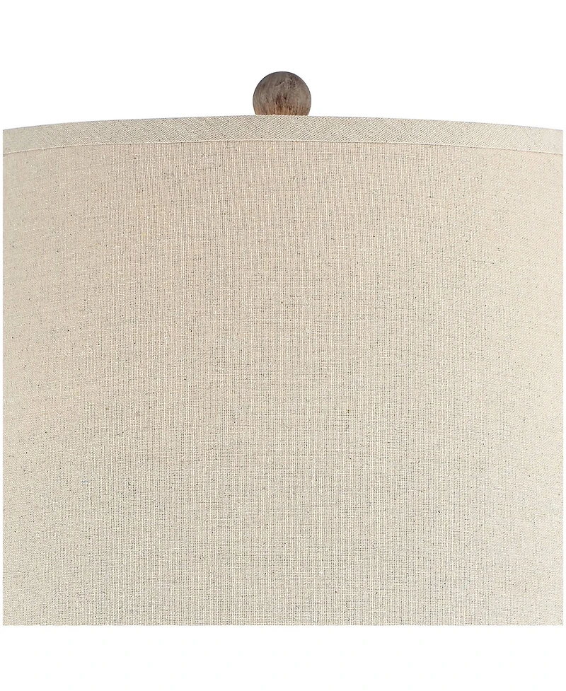 Regency Hill Glenn 27" Tall Urn Traditional Southwestern Table Lamps Set of 2 WiFi Smart Socket Terra Cotta Living Room