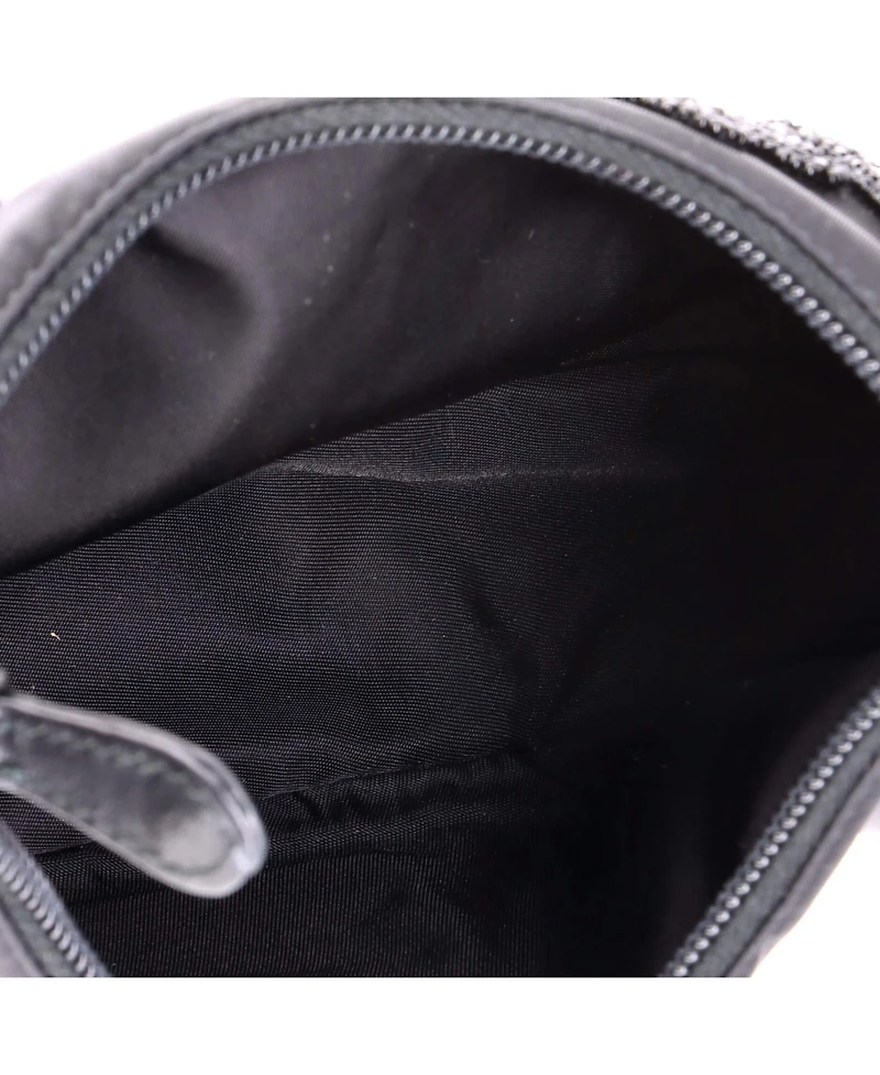 Pre-Owned Prada Small Re-Edition Shoulder Bag Embellished Tessuto