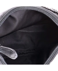 Pre-Owned Prada Small Re-Edition Shoulder Bag Embellished Tessuto