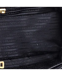 Pre-Owned Prada Medium Double Zip Lux Tote Saffiano Leather