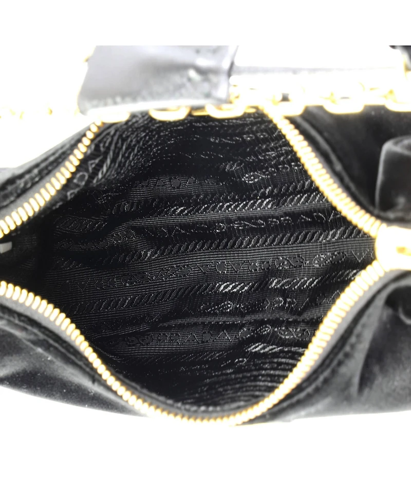 Pre-Owned Prada Mini Re-Edition Shoulder Bag Velvet