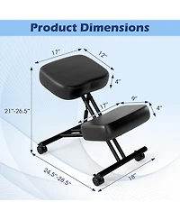 Sugift Height Adjustable Kneeling Chair Posture Correction Stool