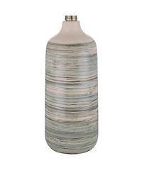 360 Lighting Kayla 23 1/2" High Small Modern Coastal Accent 3-Way Table Lamp Ceramic Single Living Room Bedroom (Colors May Vary)