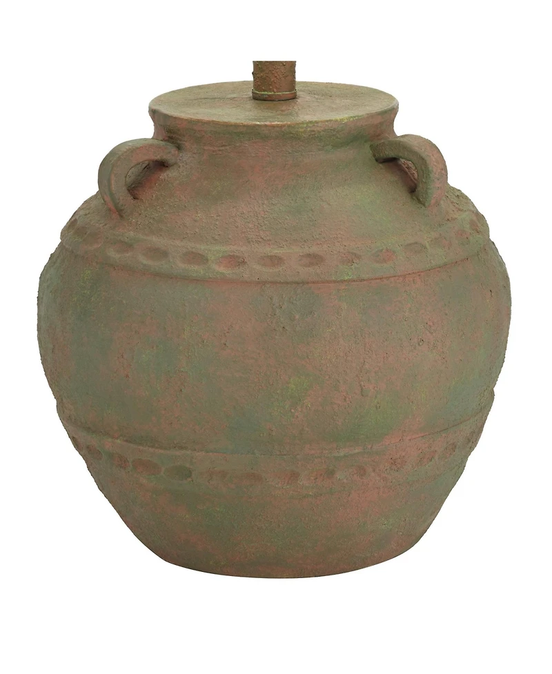 360 Lighting Eliza 25 1/2" High Jar Rustic Traditional 3-Way Table Lamp for Living Room Bedroom Bedside