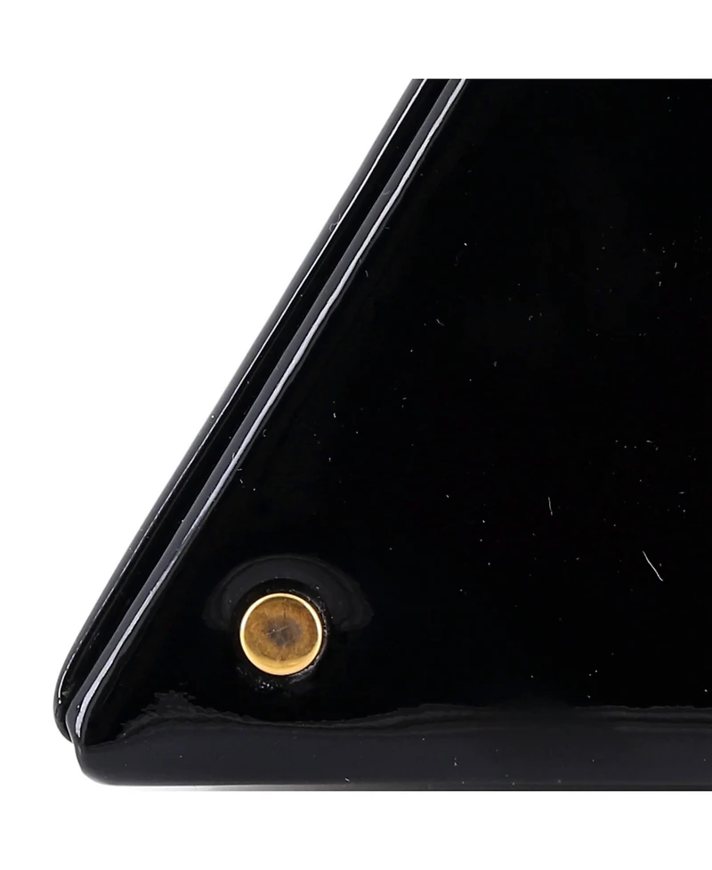 Pre-Owned Saint Laurent Small Pyramid Box Bag Patent